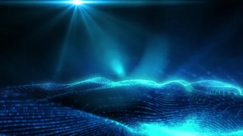 Background of waves Stock Footage 315502051