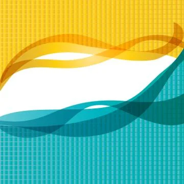Background of the waves Stock Illustration