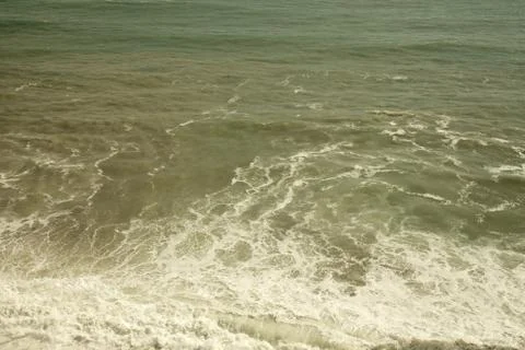 Background waves in the sea 写真素材