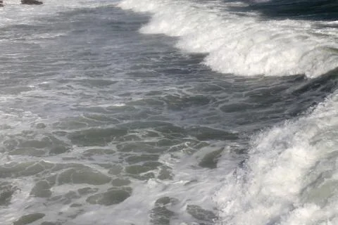 Background waves in the sea Stock Photos