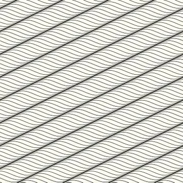Background of wavy texture in guilloche style. Illustrazione stock