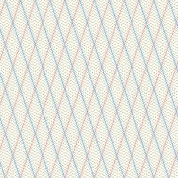 Background of wavy texture in guilloche style. Illustrazione stock