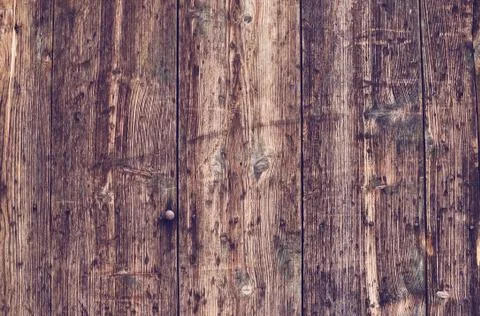 Background of weathered old rustic painted wood. Stock Photos