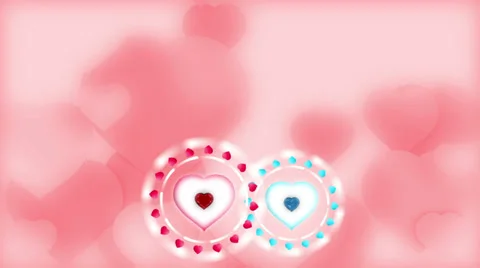 Background for wedding or valentines day celebration Stock Footage 33830876