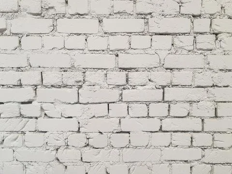 Background from white brick wall texture. background for designers Stock Photos