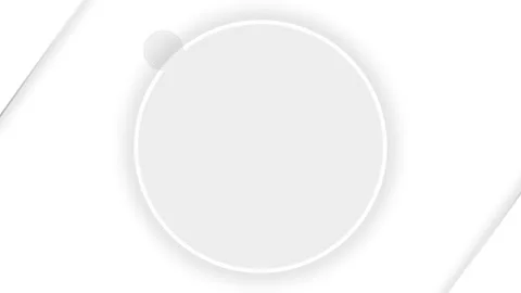 Background White with circle Video stock 236882518