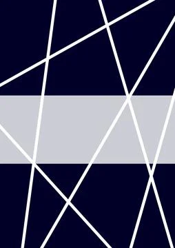 Background with white lines on a blue background with space for text Stock Illustration