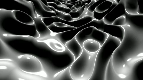 Background with White Plasma, Exclusive, Unique Design, Paints, Reflection Stock Footage 303848208
