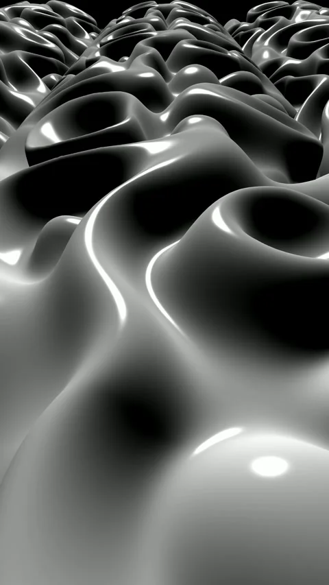 Background with White Plasma, Reflection, Unique Design, Paints, Exclusive Stock Footage 303848205