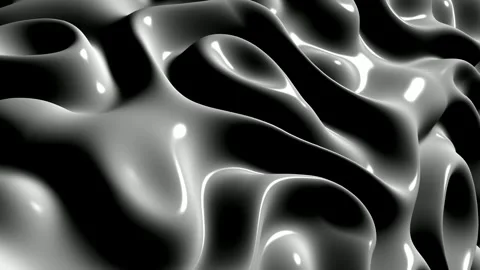 Background with White Plasma, Unique Design, Paints, Exclusive, Reflection Stock Footage 303848230