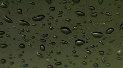 Background windshield raindrops cu Stock Footage 727011