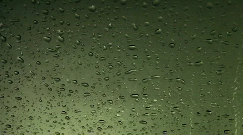 Background windshield raindrops ws Stock-Footage 727000