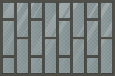 Background of wooden windows vector illustration Stock Illustration