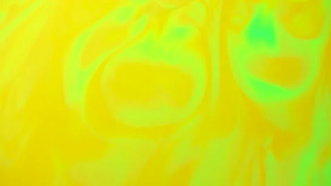 Background Yellow And Light Green Paint Stock Footage 206361534
