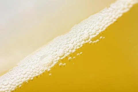 Background of yellow beer. macro Stock Photos