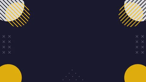 Background Yellow &amp; Black Illustrazione stock