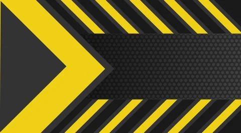 Background Yellow Black Modern Tech Stock Illustration