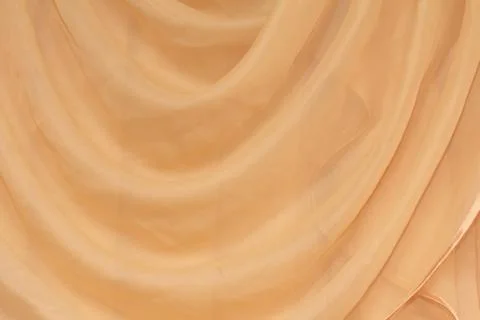 Background of yellow curtains Stock Photos