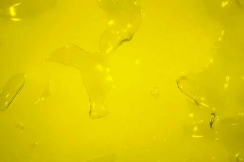 Background of yellow marmalade, macro texture Foto stock