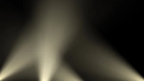 A background with yellow moving lights that shift randomly (loop) Stock Footage 332922914