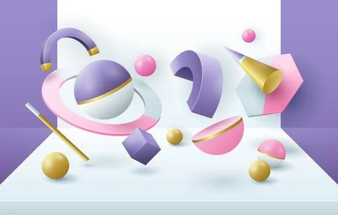 Background3D Stock Illustration