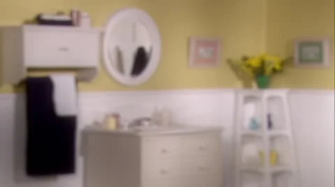 BACKGROUND_BATHROOM Stock Footage 10808843
