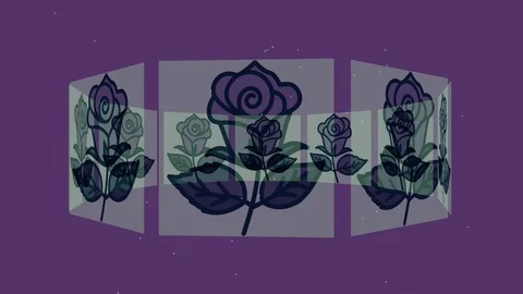 Backgrounds abstrack Valentine's day Stock Footage 125299400