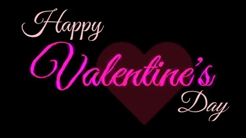 Backgrounds abstrack Valentine's day Stock Footage 125299707