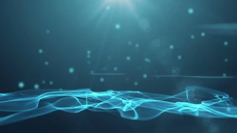 Backgrounds abstract motion of particle form seamless. Stock Footage 88622607