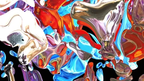 The backgrounds are bright Virtual background Watercolor backgrounds 3 Stock Footage 151643178