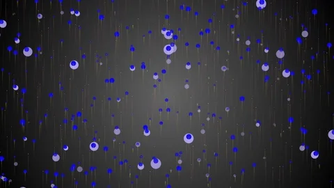Backgrounds with blue moving Particle Stock Footage 71016520