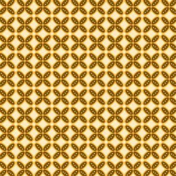 Backgrounds with Indonesian batik patterns, for wall hangings and ornaments Stockillustratie