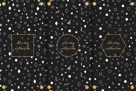 Backgrounds for luxury goods Stock Illustration