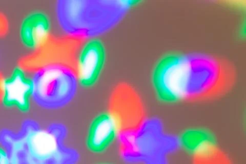 Backgrounds made of different colored lighting effects Stock Photos