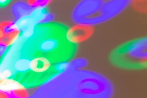 Backgrounds made of different colored lighting effects Stock Photos