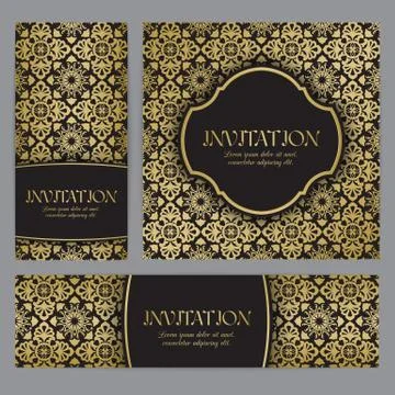 Backgrounds with mandala Stock Illustration