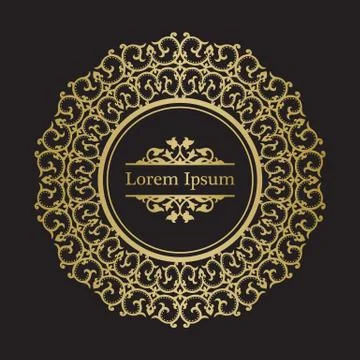 Backgrounds with mandala Stock Illustration