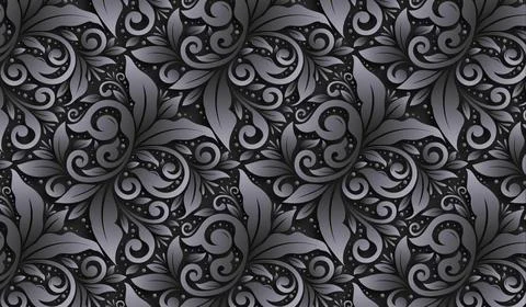 Backgrounds. old style pattern for wallpapers, textile, Scrapbooking etc. Stock Illustration