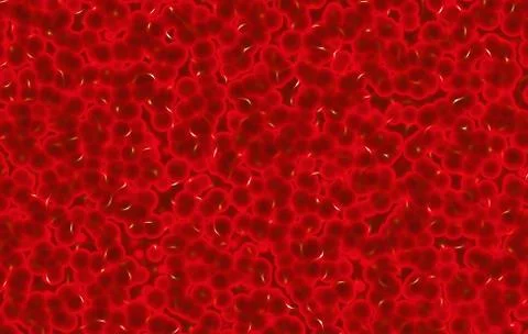 Backgrounds of red blood cells Stock Illustration