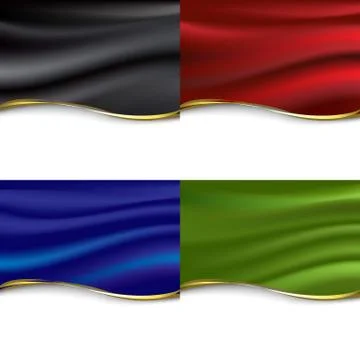 Backgrounds set Stock Illustration