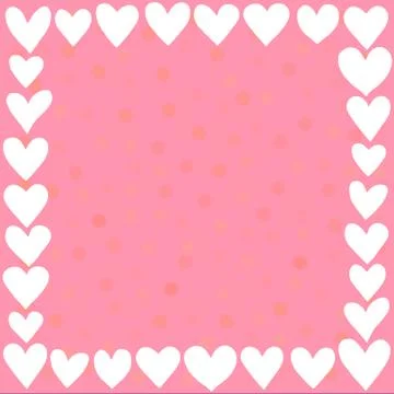 Backgrounds, textures, frames, seamless patterns of watercolor hearts. Hand d 스톡 일러스트