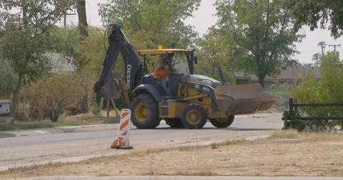 Backhoe Stock Footage 138243906