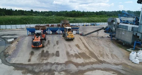 Backhoe loaders Stock Footage 92525080