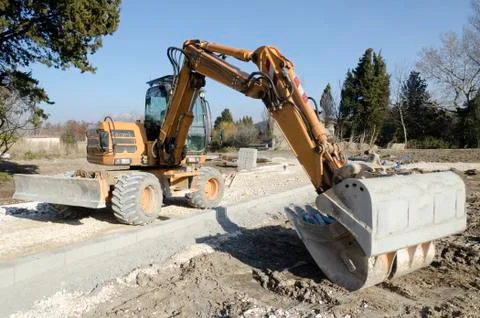 Backhoe Stock Photos