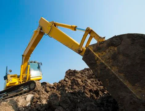 Backhoe Stock Photos