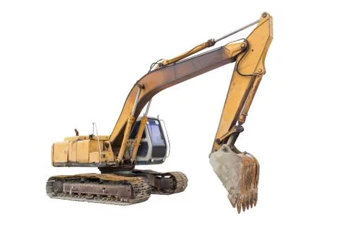 Backhoe 库存照片