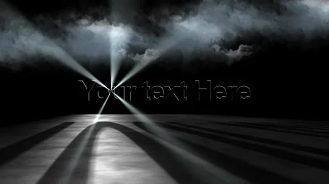 Backlight Title for AE Стоковые After Effects