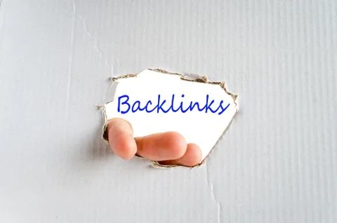 Backlinks Concept Stock Photos