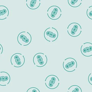 Backlinks seo glyph seamless pattern イラスト素材