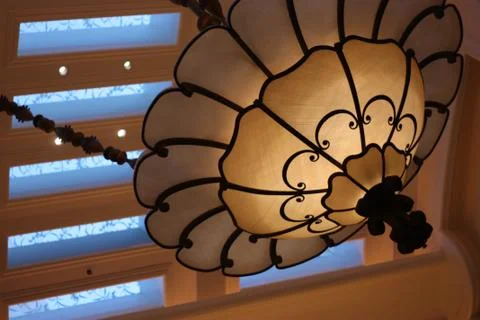 Backlit ceiling Light. Foto stock